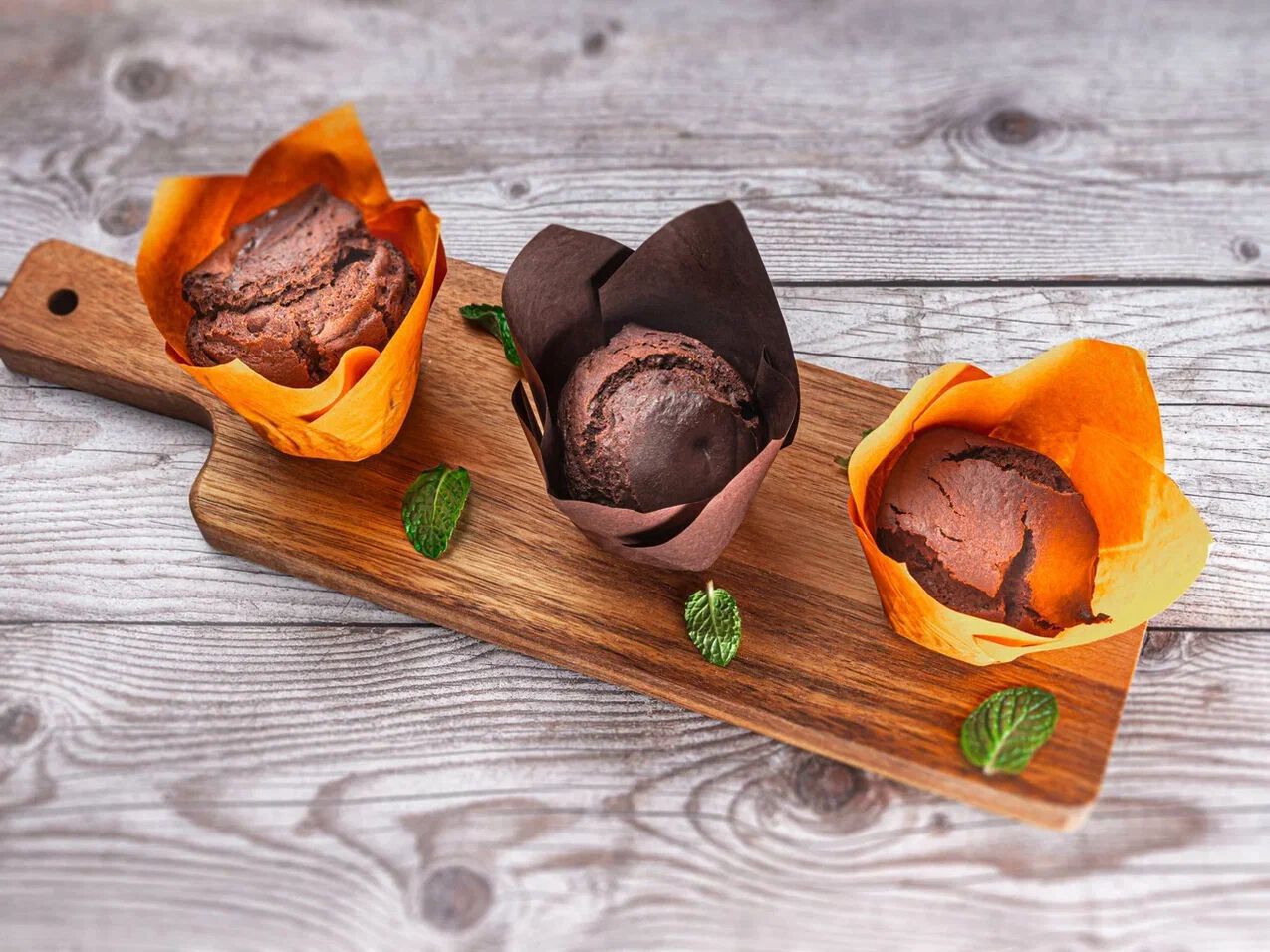 Мафин с шоколадной крошкой